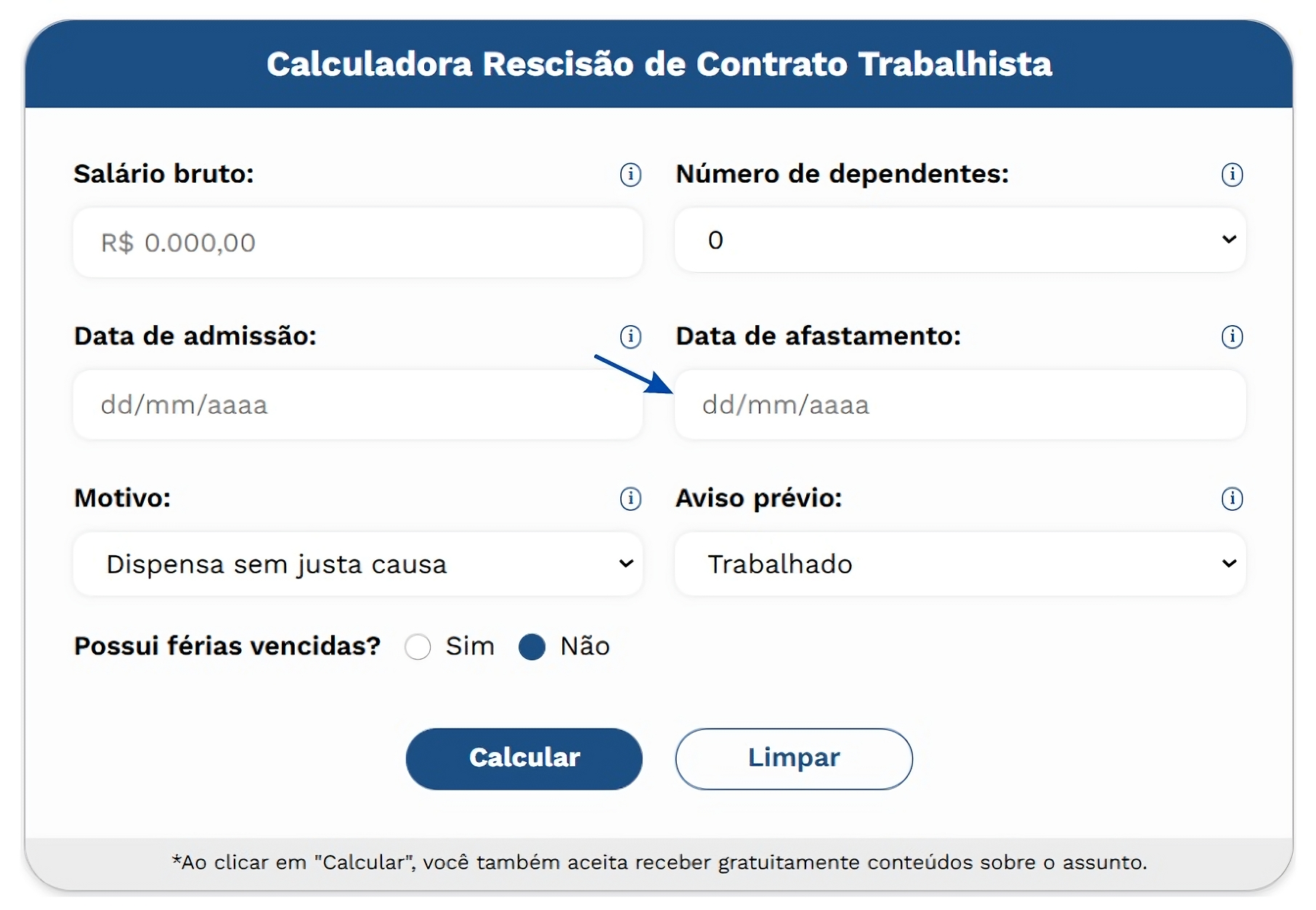 Calculadora de Rescisão online e gratuita: confira seus direitos